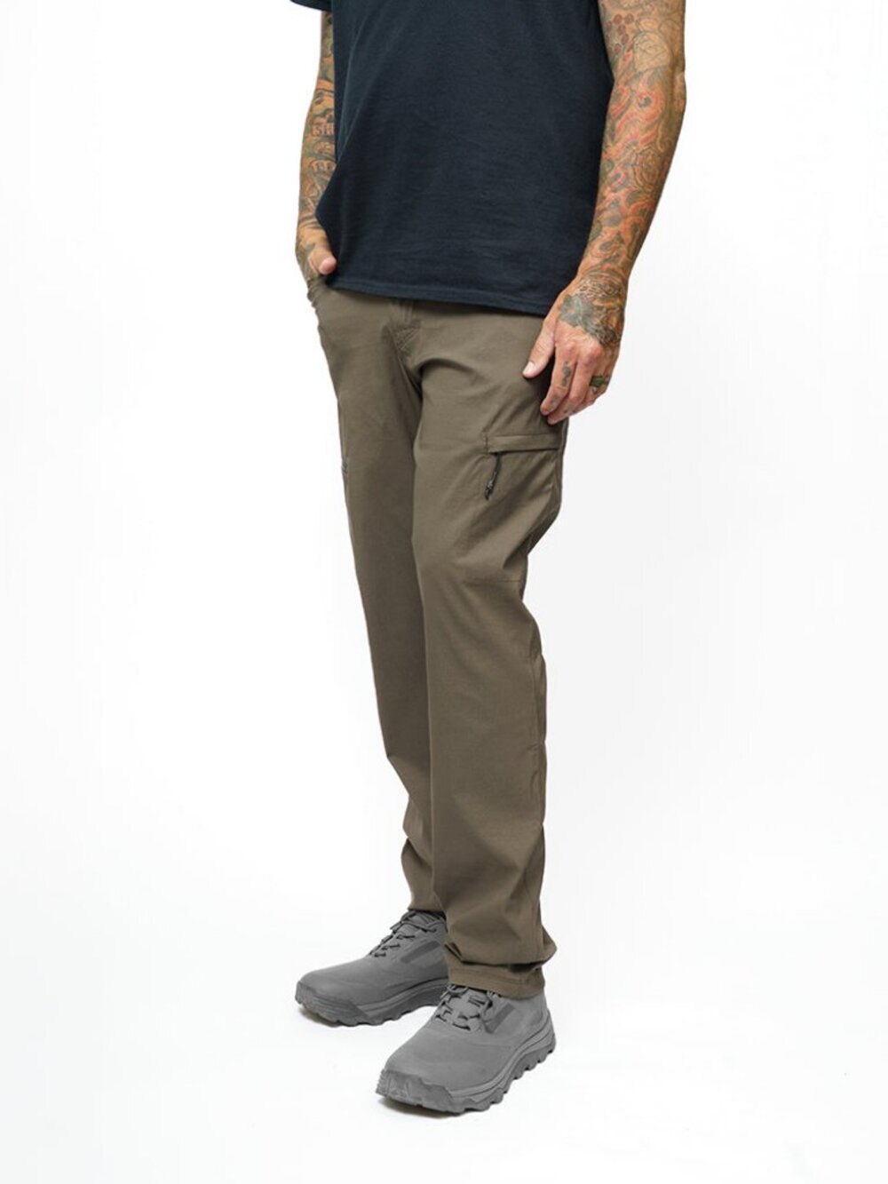 Off The Grid Surplus Lancer Taper Fit Pant - Beluga Brown